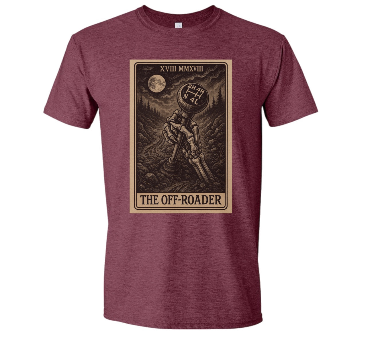 The off-roader tarot card tee