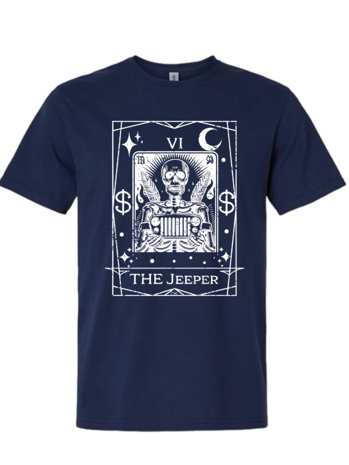 The Jeeper Tarot card shirt