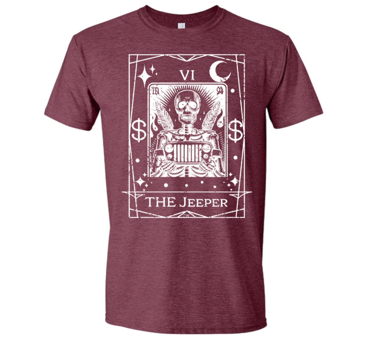The Jeeper Tarot card shirt