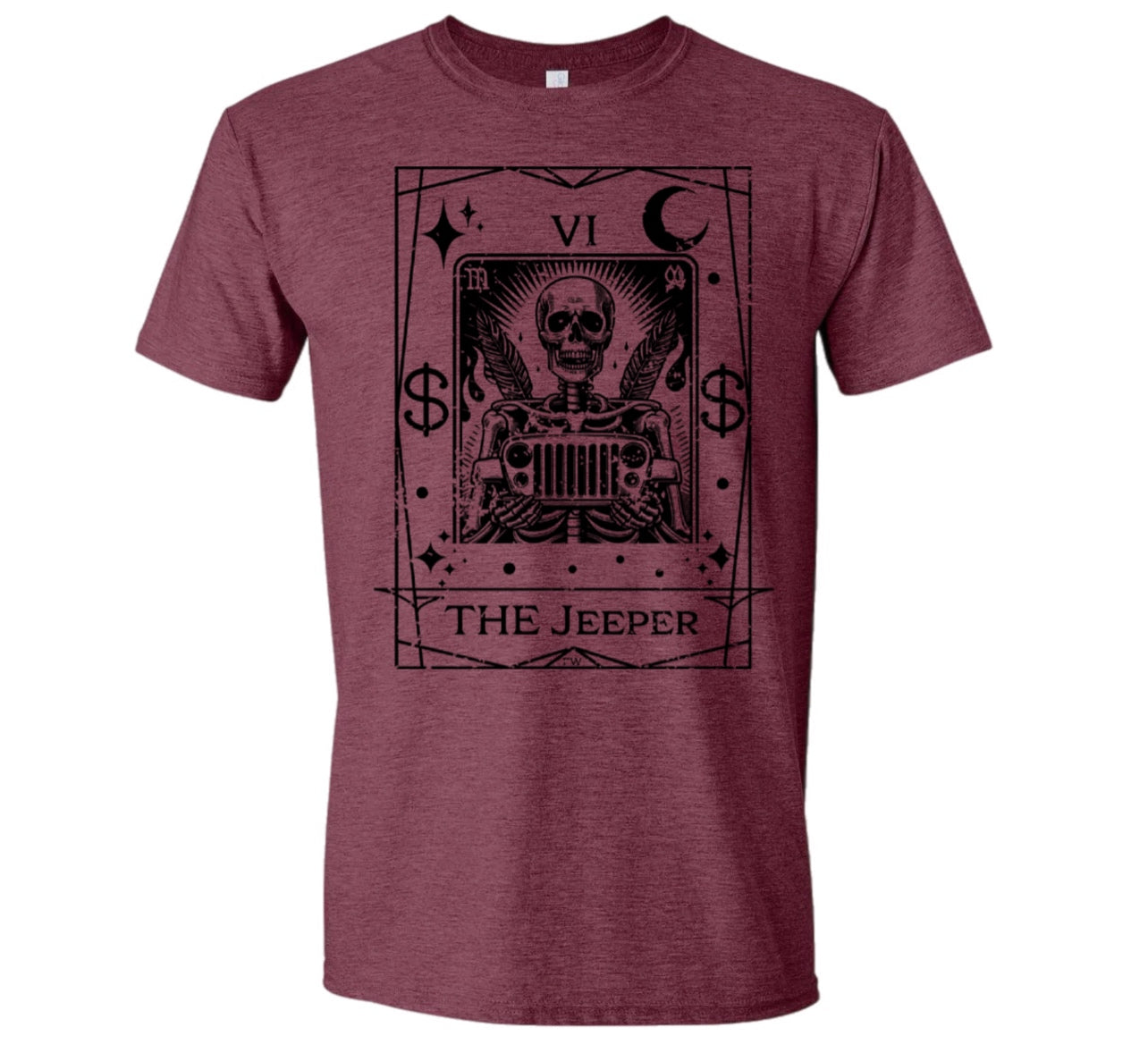 The Jeeper Tarot card shirt