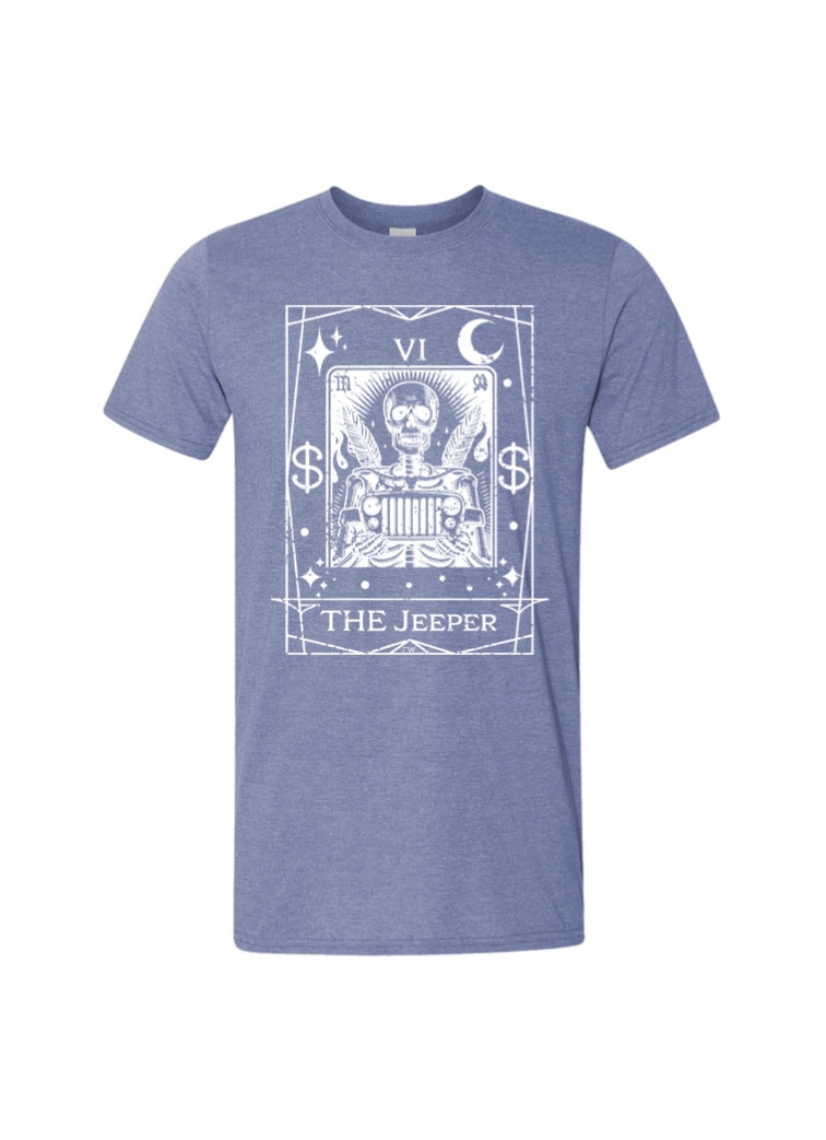 The Jeeper Tarot card shirt