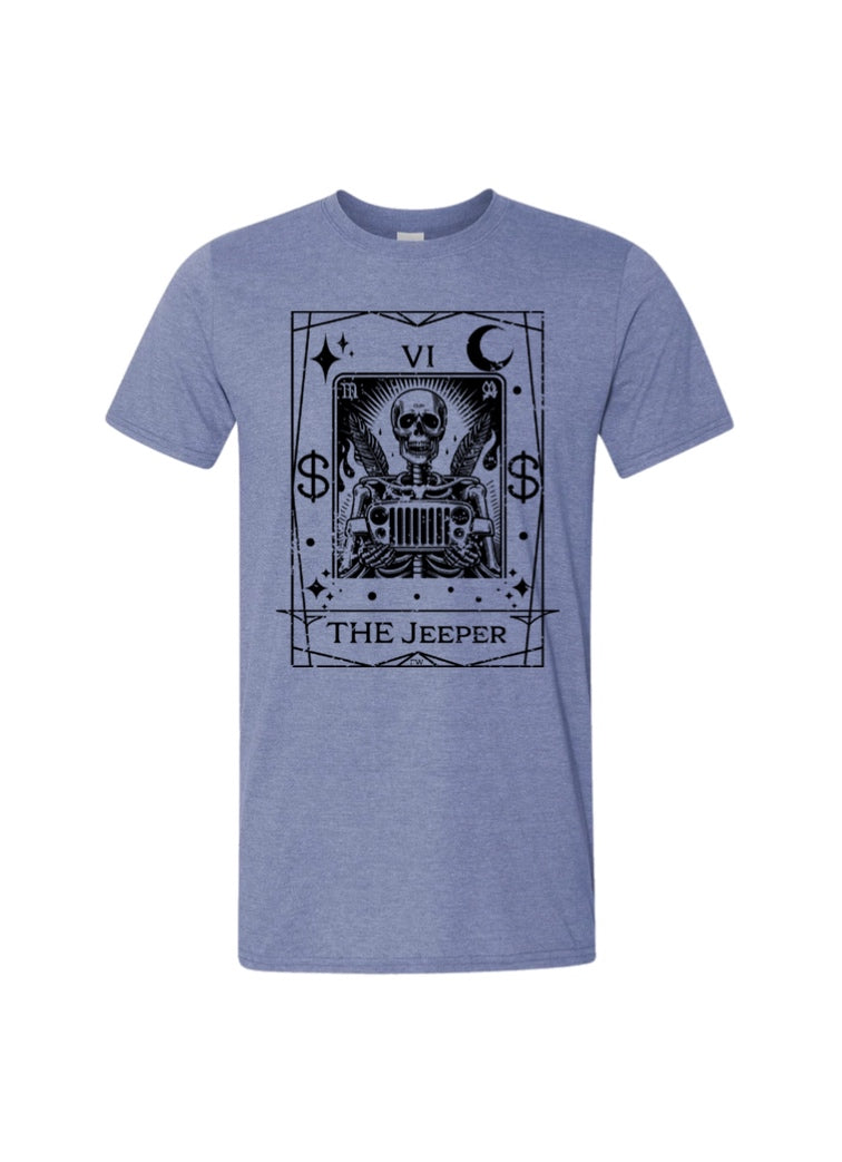 The Jeeper Tarot card shirt