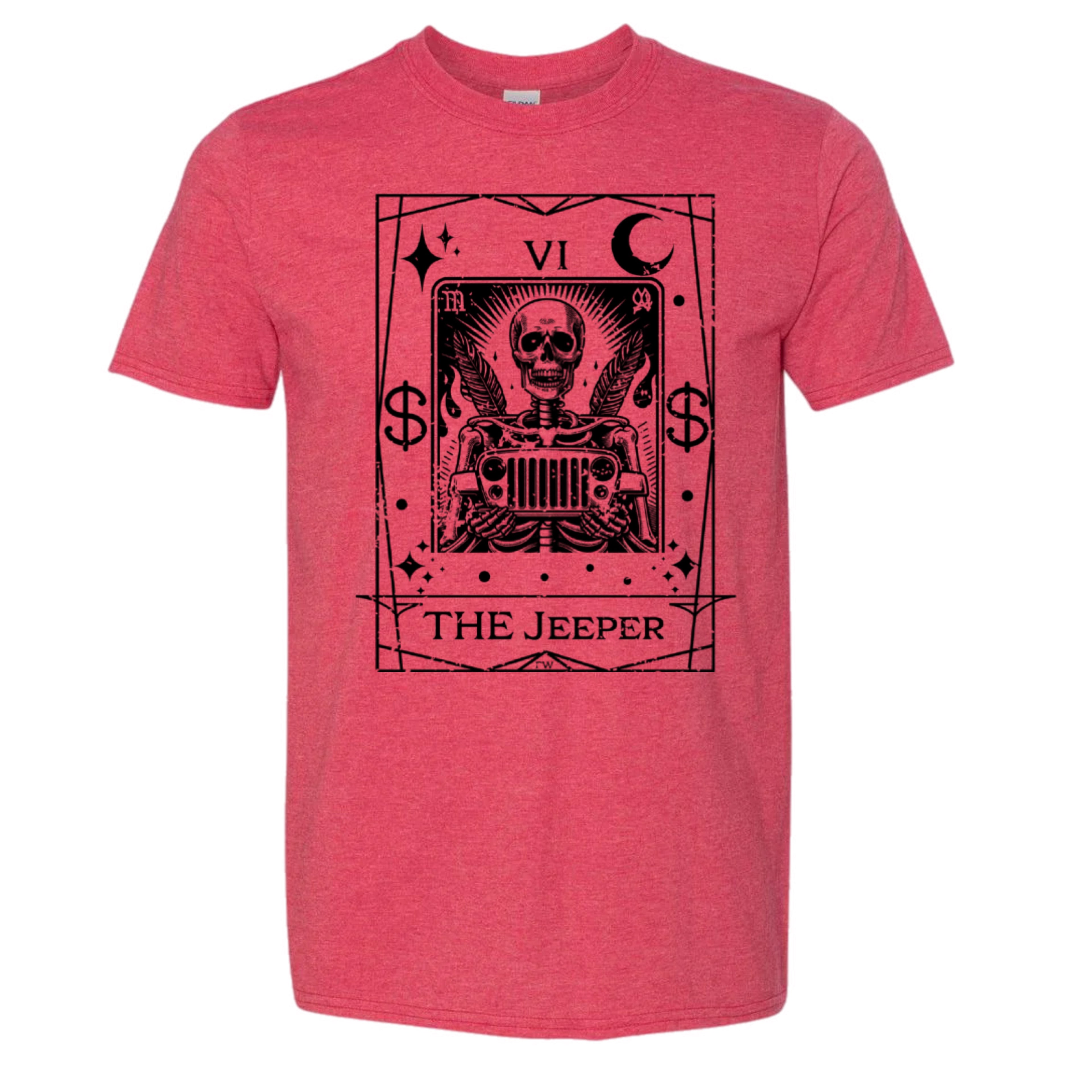 The Jeeper Tarot card shirt