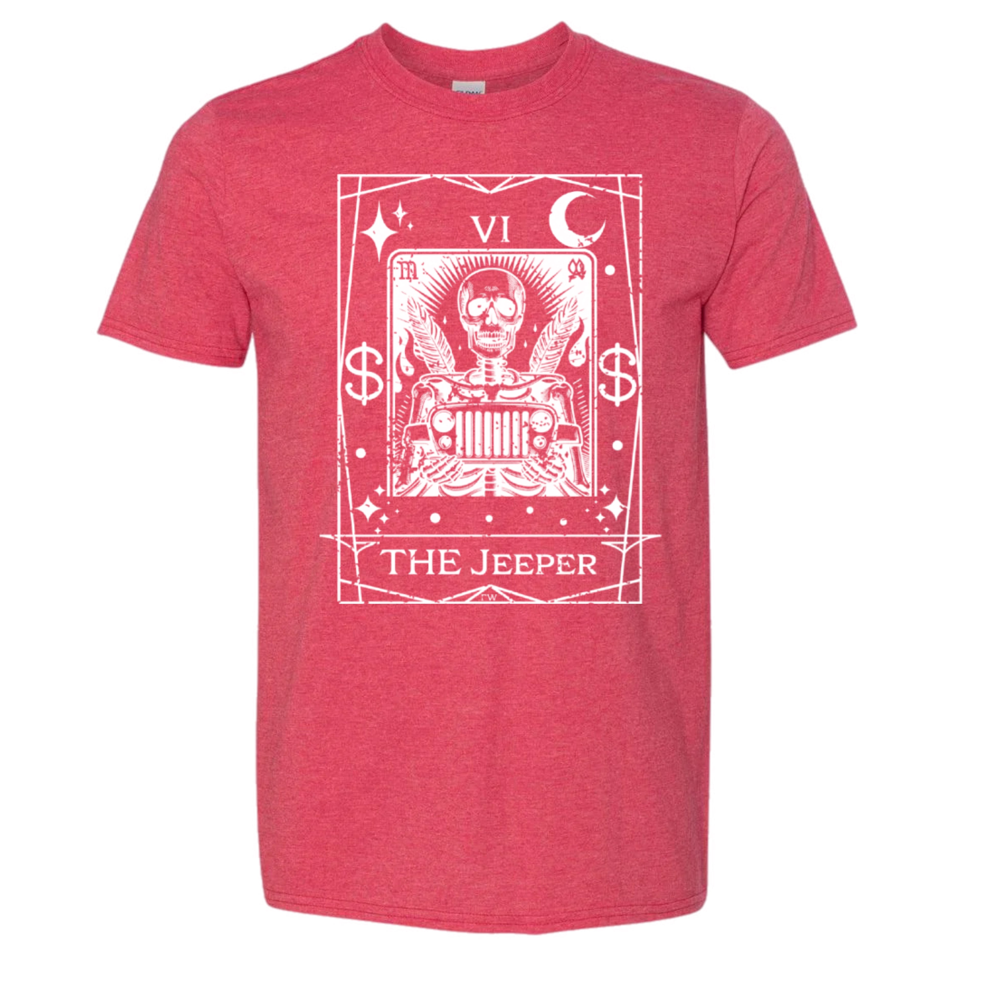 The Jeeper Tarot card shirt