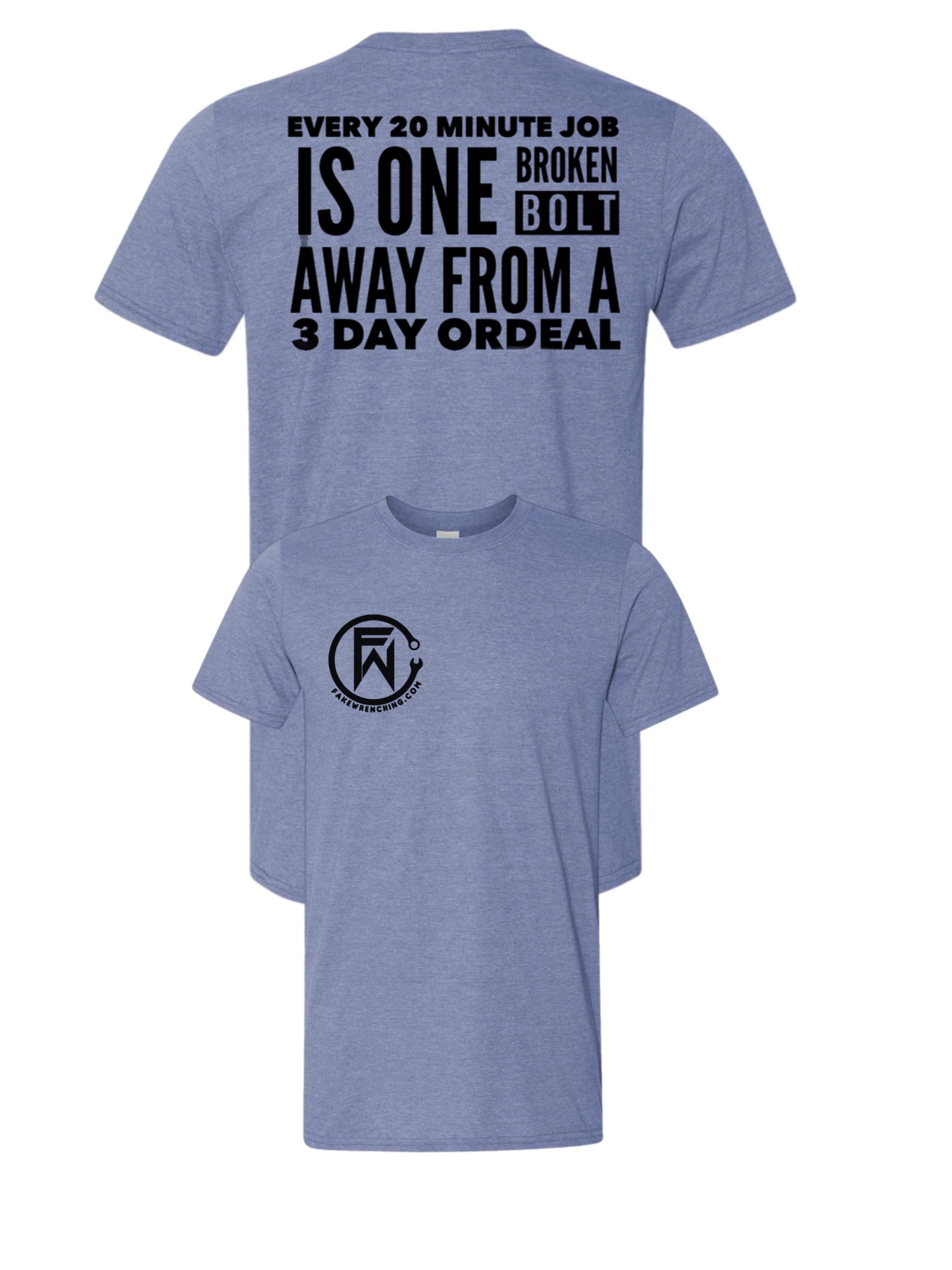 One broken bolt unisex shirt