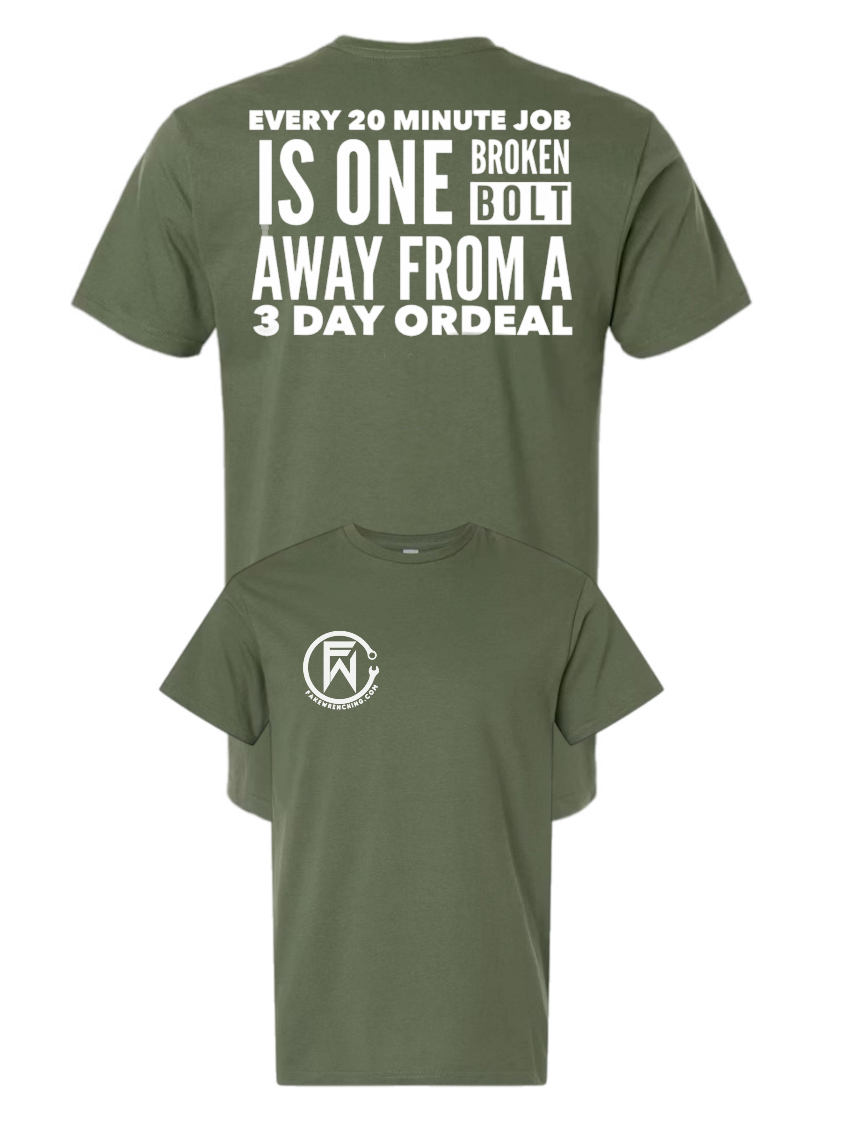 One broken bolt unisex shirt