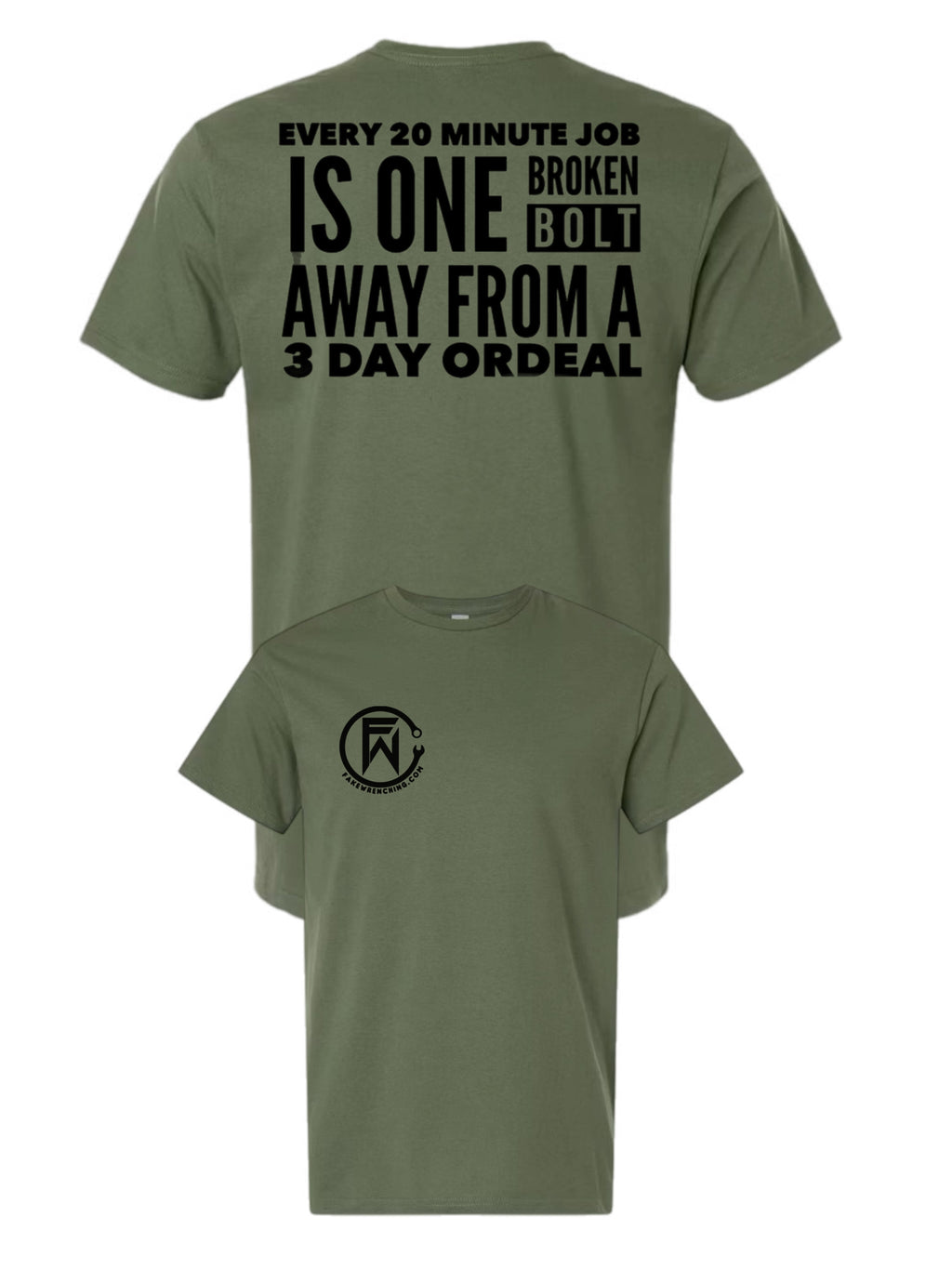 One broken bolt unisex shirt