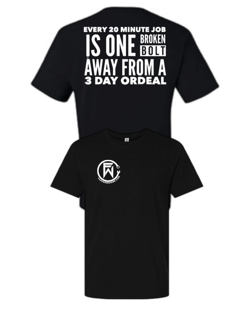 One broken bolt unisex shirt