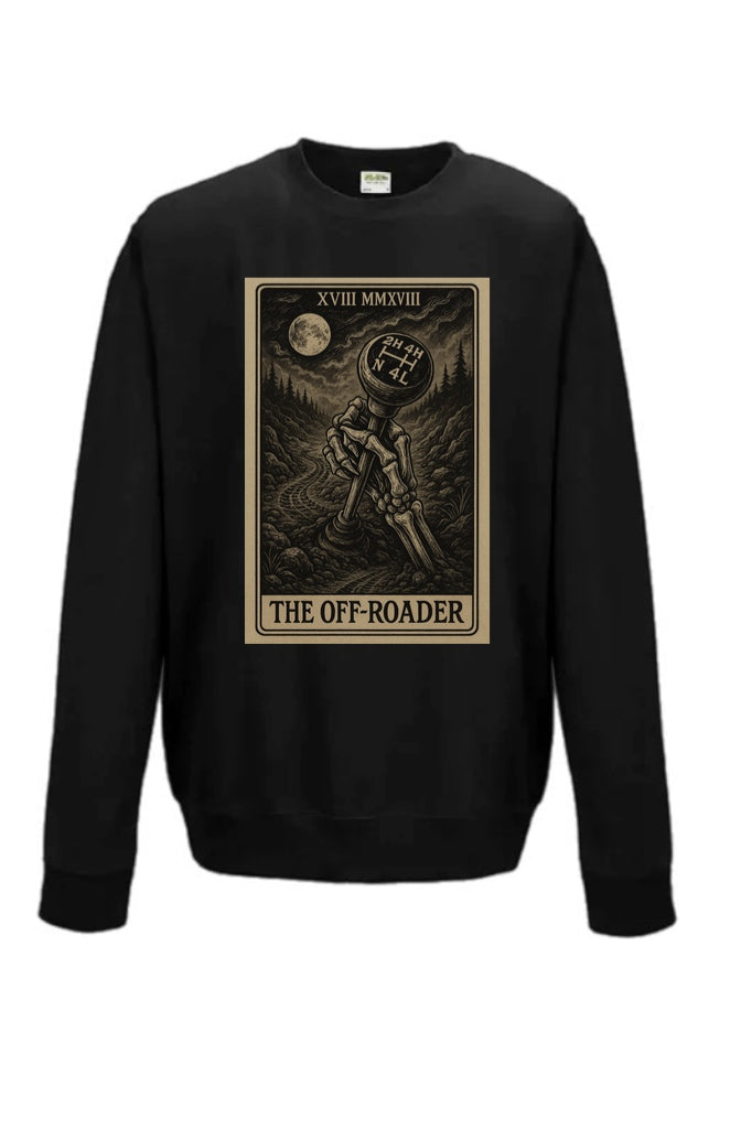 crewneck view 4 — The Tarot cards tie dye Crewneck