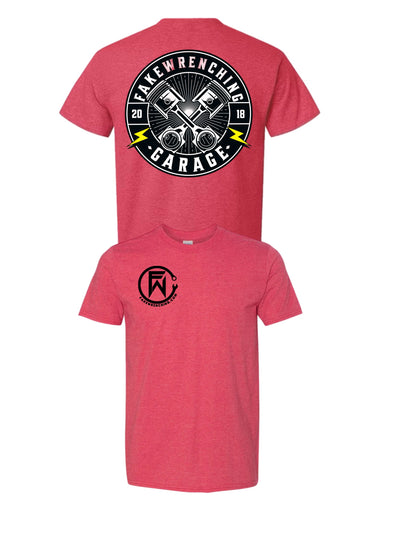 graphic tee front — FW Garage Tee