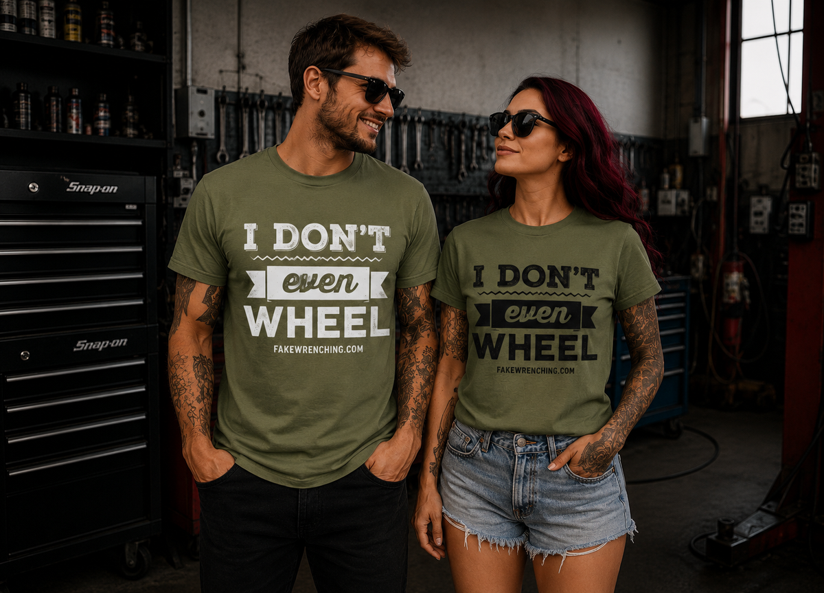 t-shirt view 5 — I Don't Even Wheel Shirt