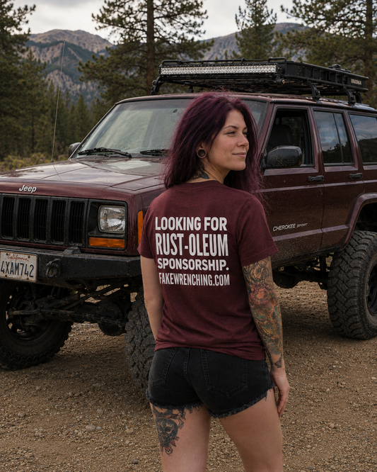 Looking for Rustoleum sponsorship shirt