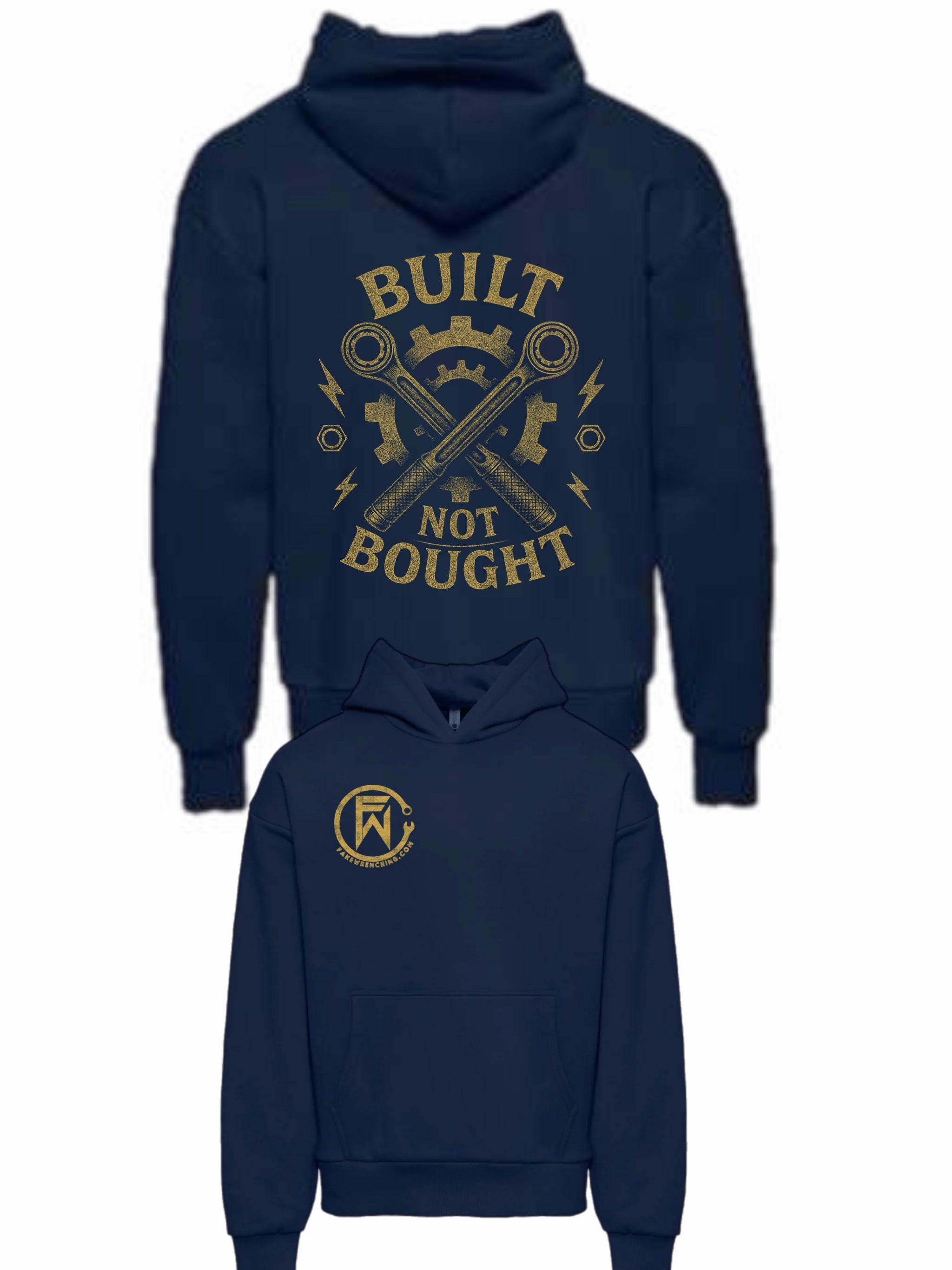 Built not bought hoodie