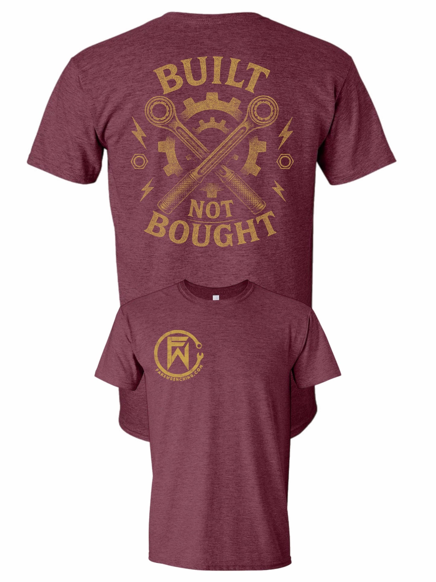 Built not bought unisex shirt