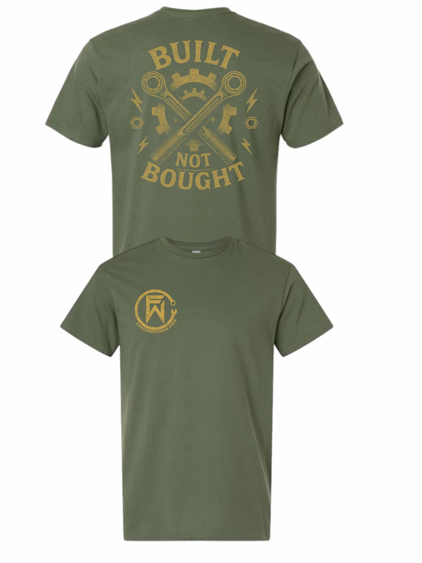 Built not bought unisex shirt