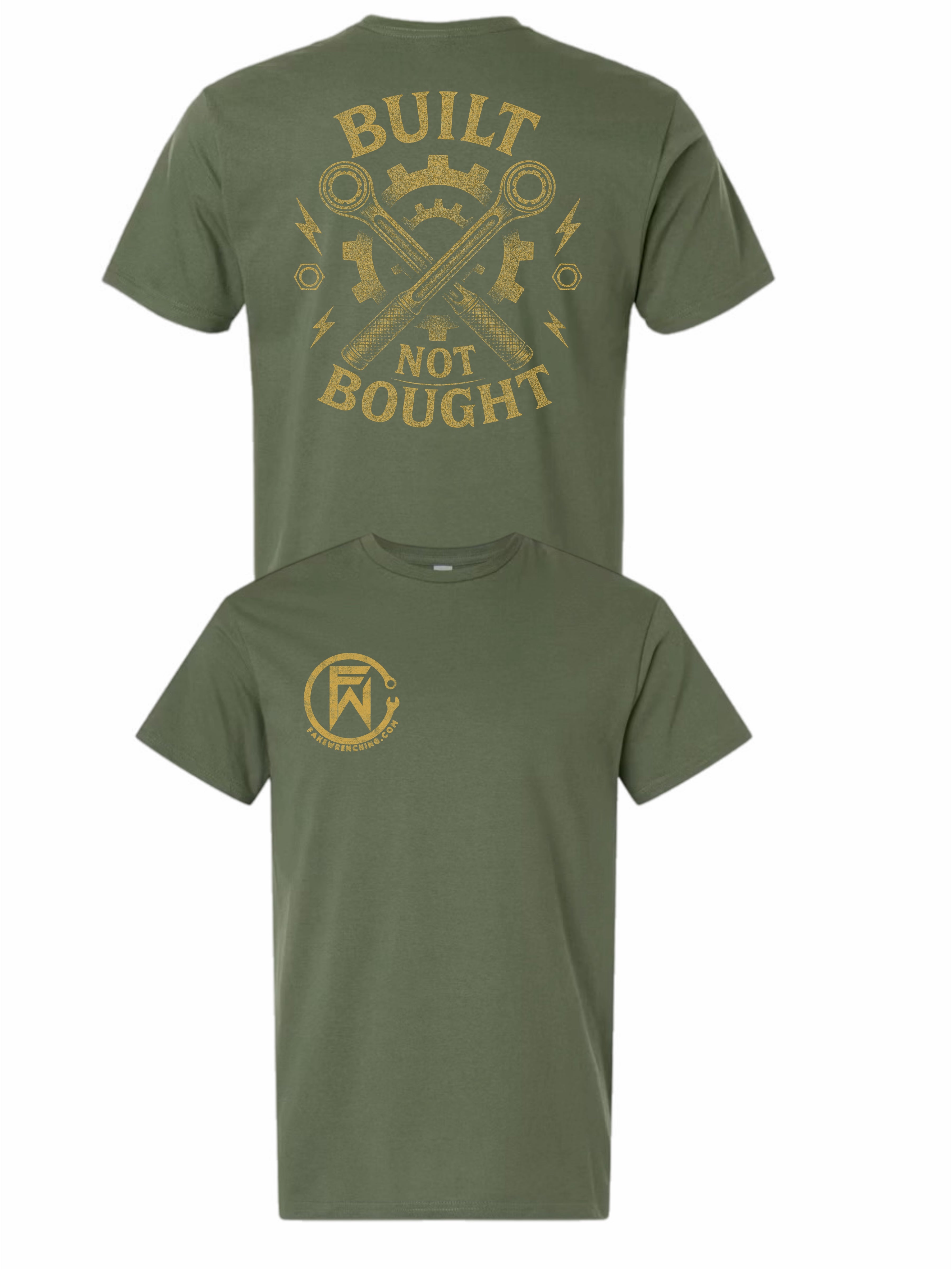 Built not bought unisex shirt