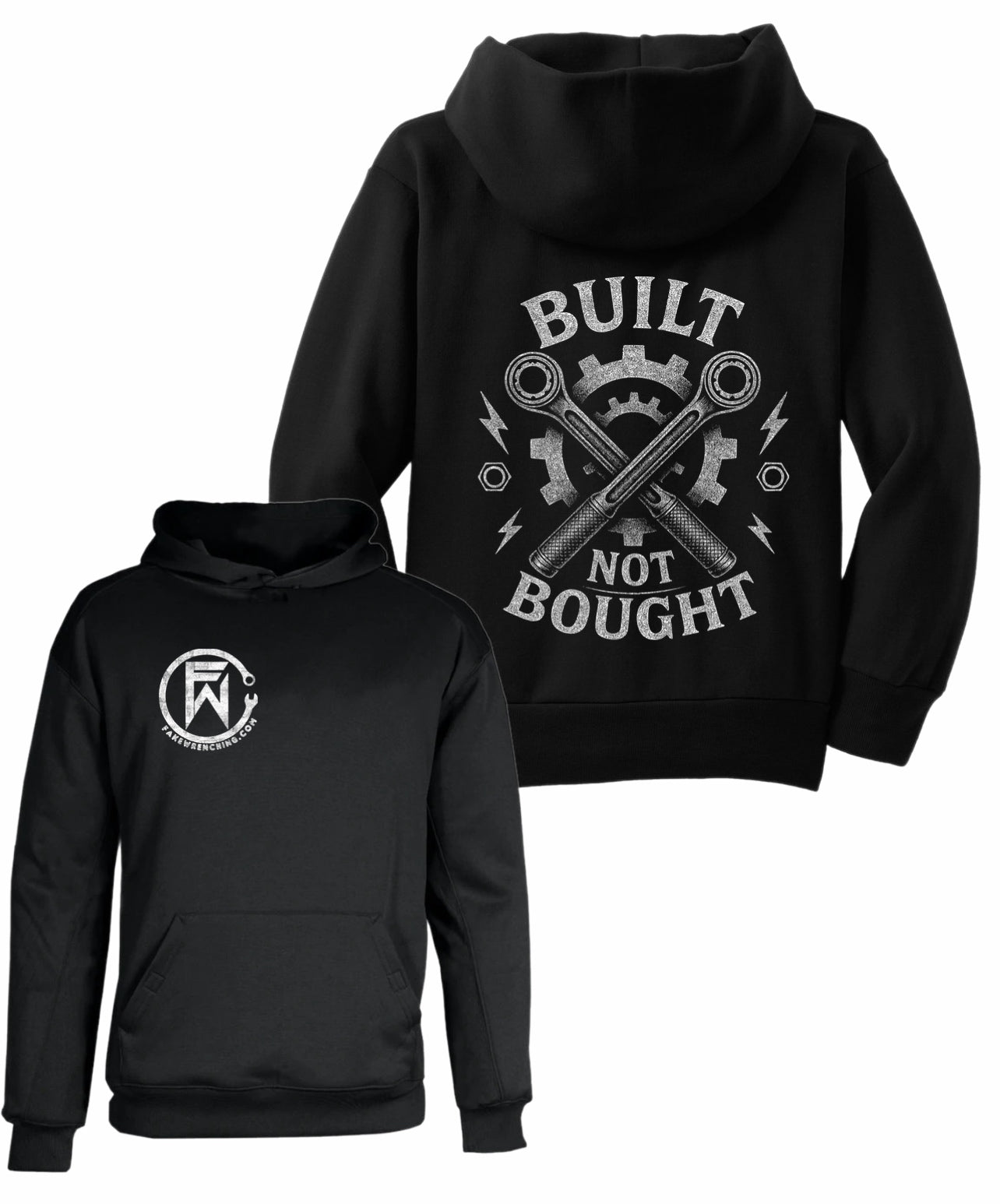 Built not bought hoodie