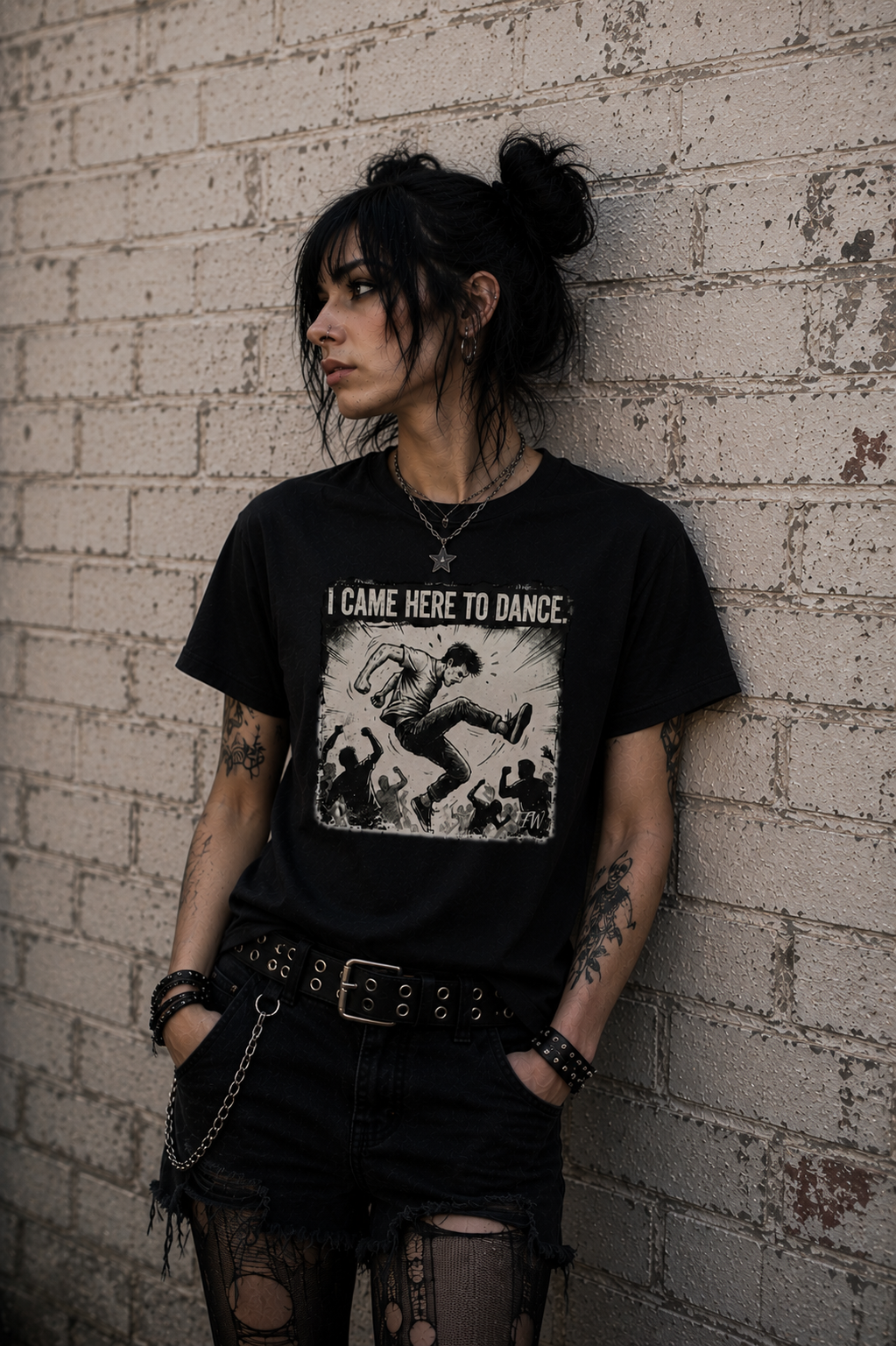 t-shirt back — I came to dance unisex shirt