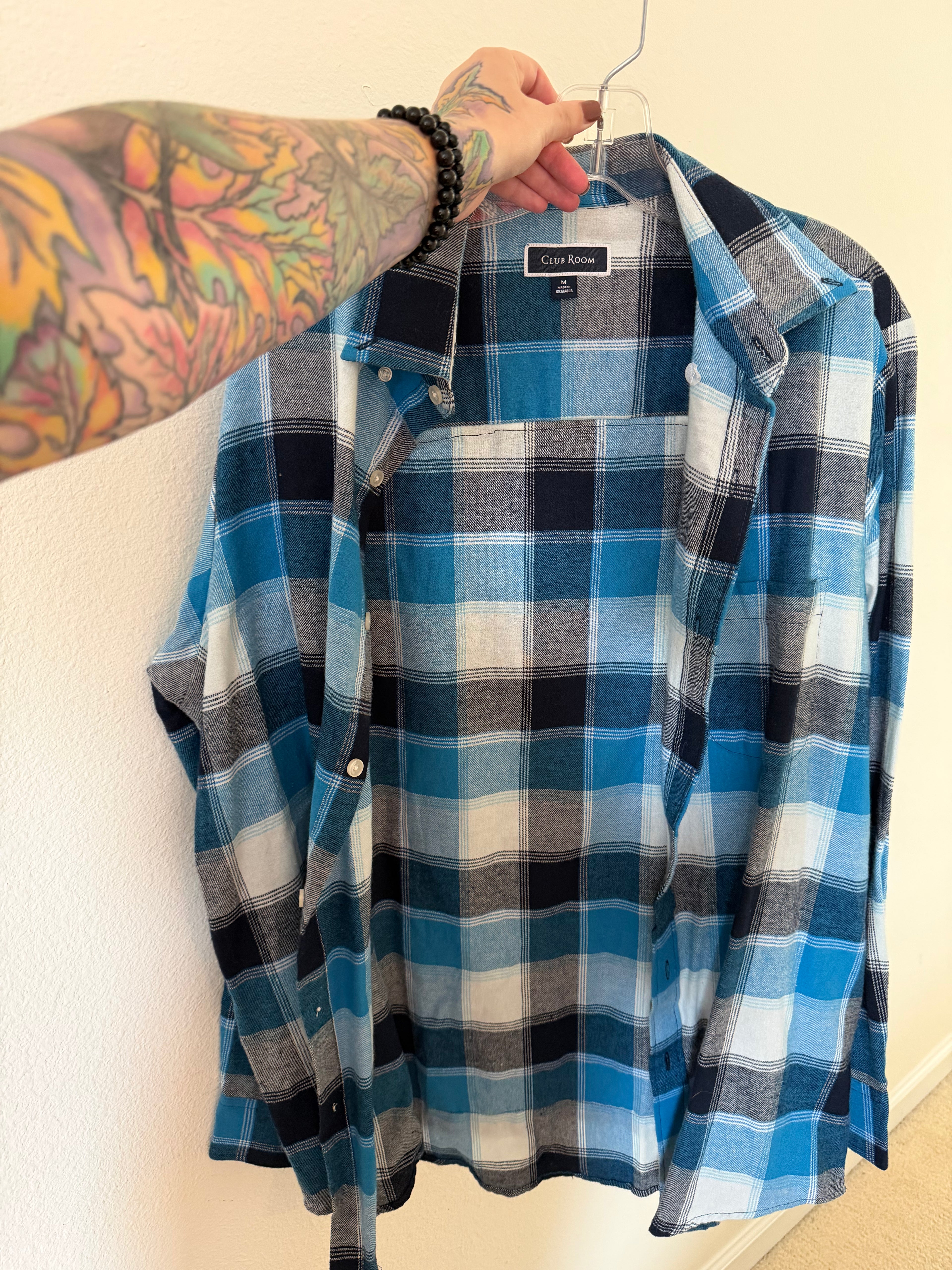 Good energy is contagious flannel