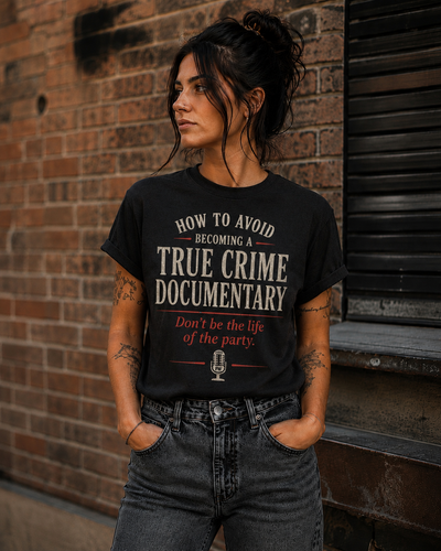 alternative apparel front — True Crime Documentary