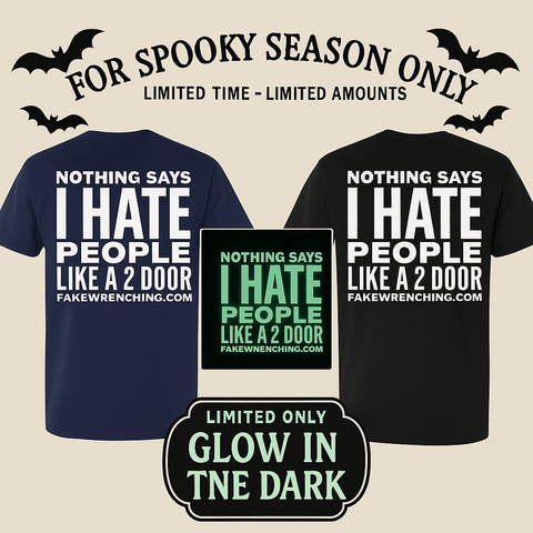 Glow in the dark nothing says I hate people unisex shirt * limited edition *