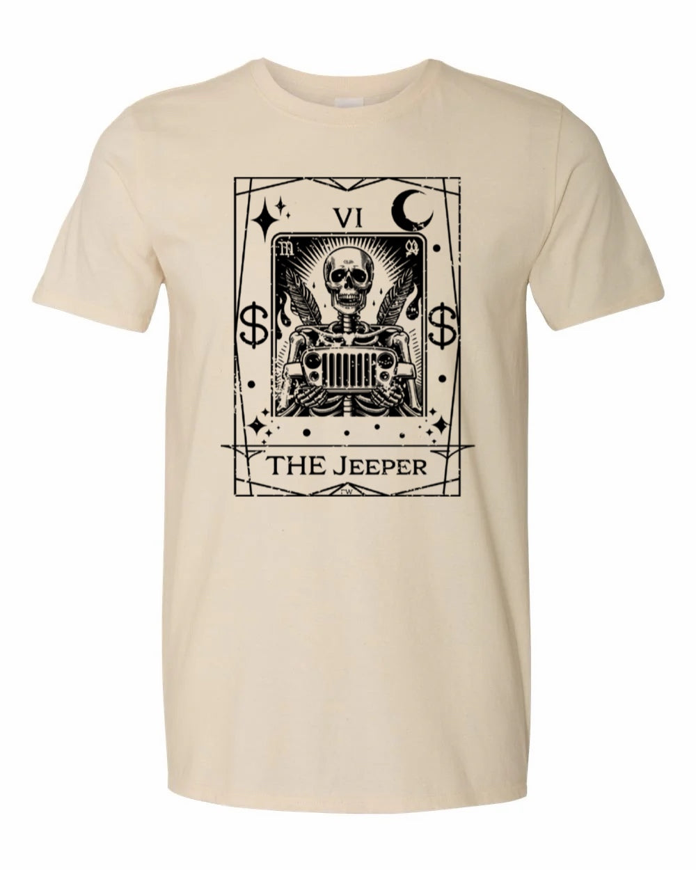The Jeeper Tarot card shirt