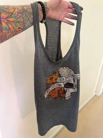 Kinda emotional kinda emotionless tank