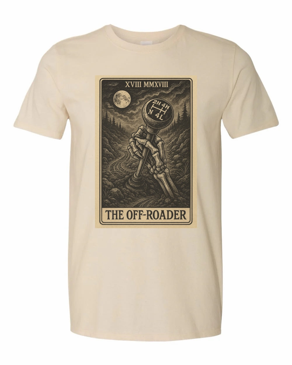 The off-roader tarot card tee