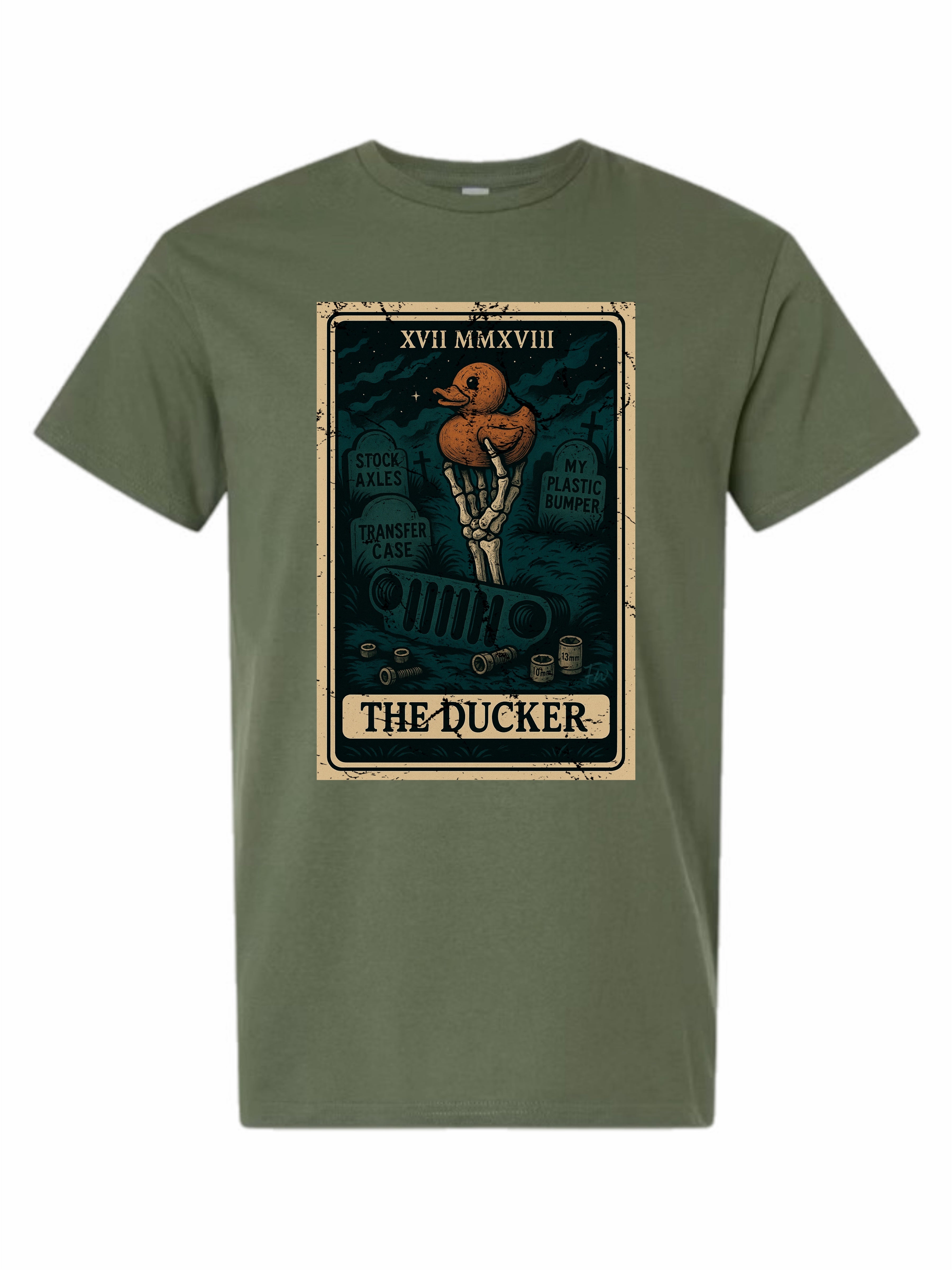 The Ducker Tarot Card