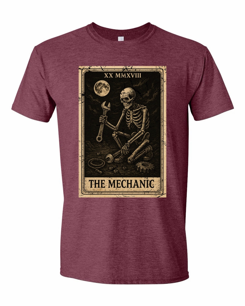 The mechanic tarot card shirt