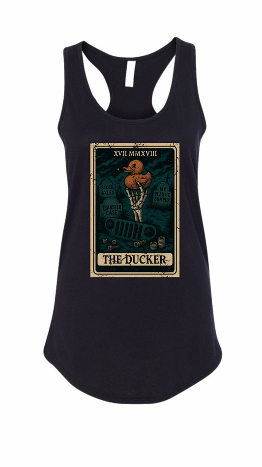 The ducker tarot card tank