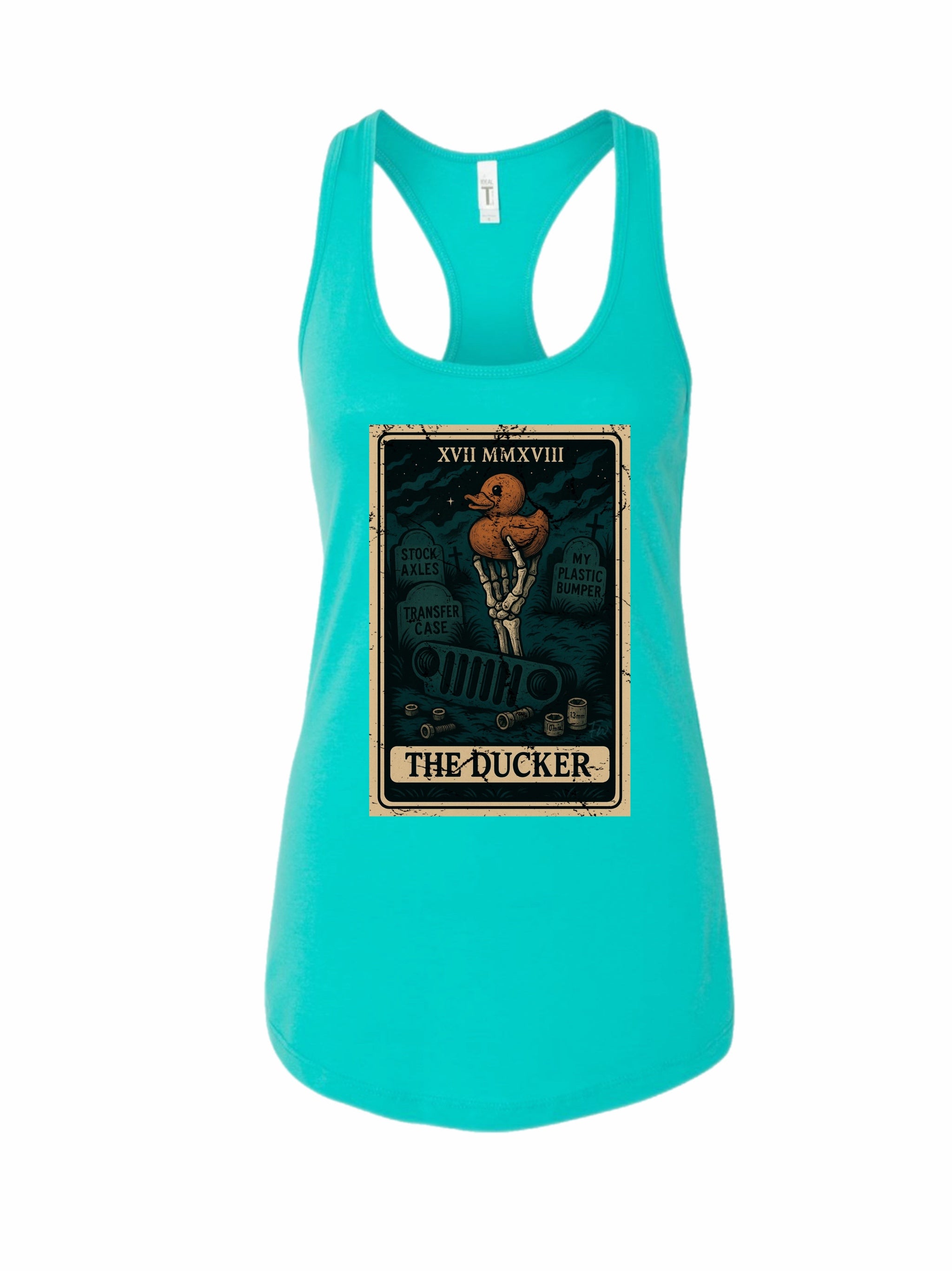 The ducker tarot card tank
