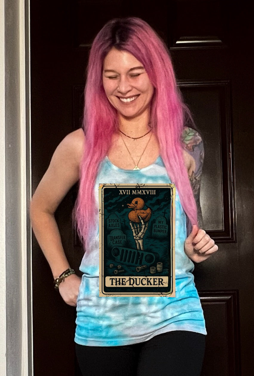 The ducker tarot card tank