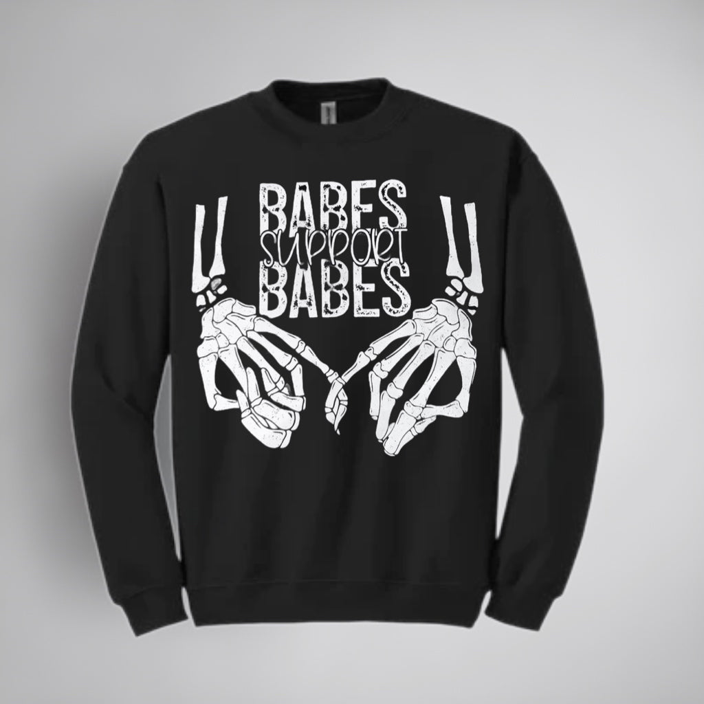 Babes Support Babes Crewnecks