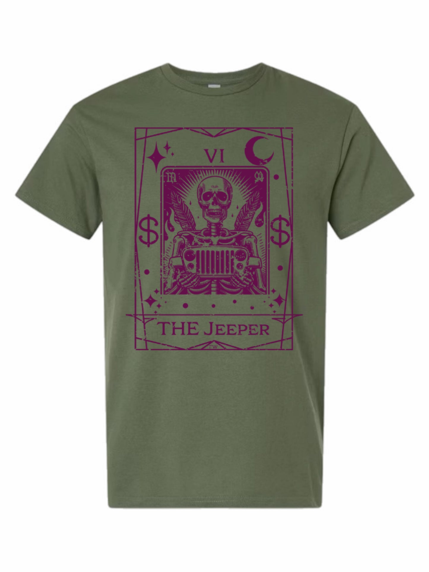 The Jeeper Tarot card shirt