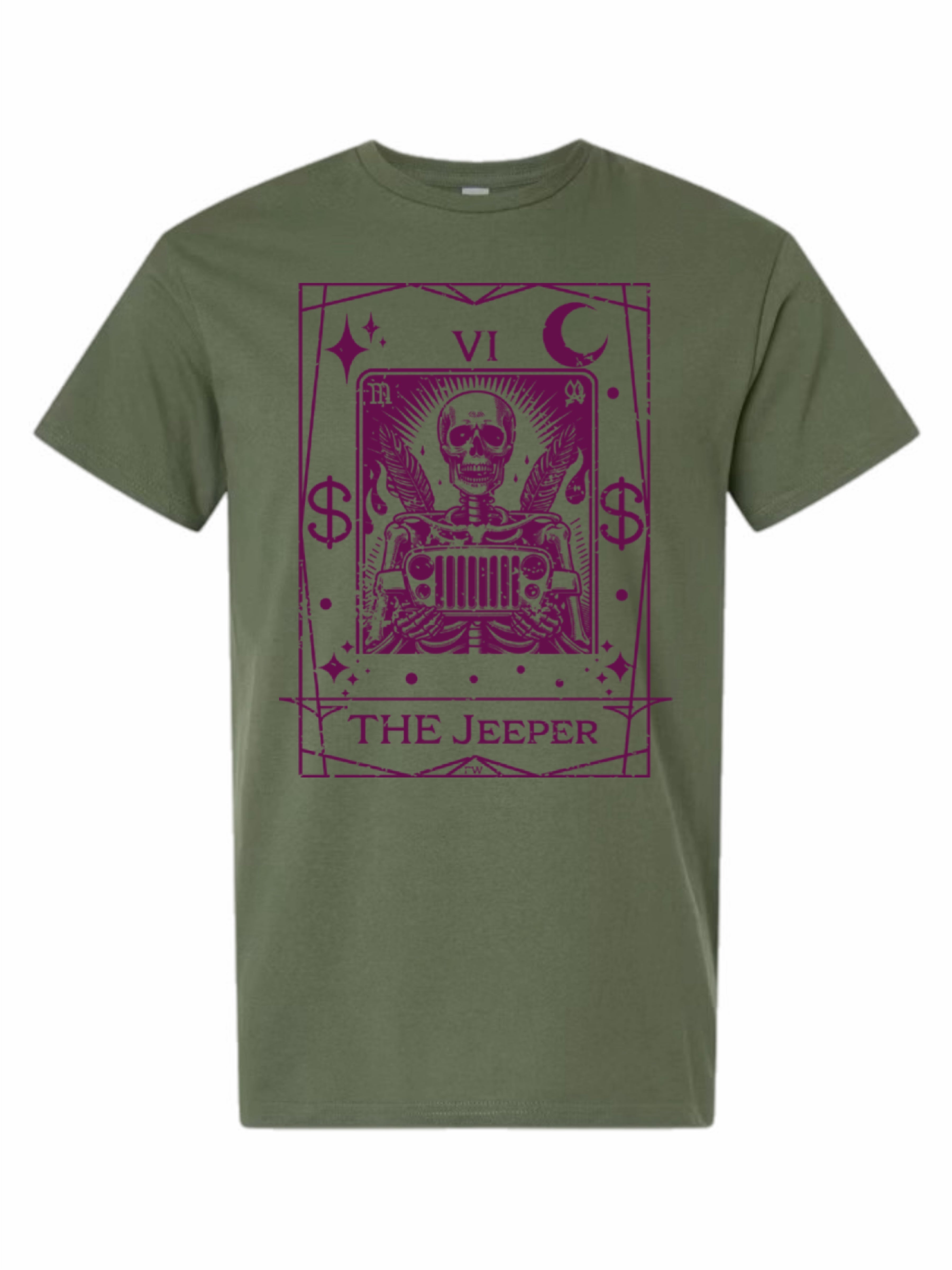 The Jeeper Tarot card shirt