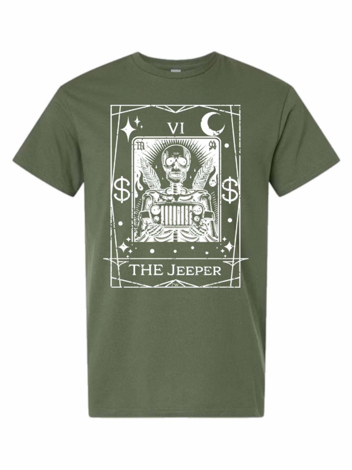 The Jeeper Tarot card shirt