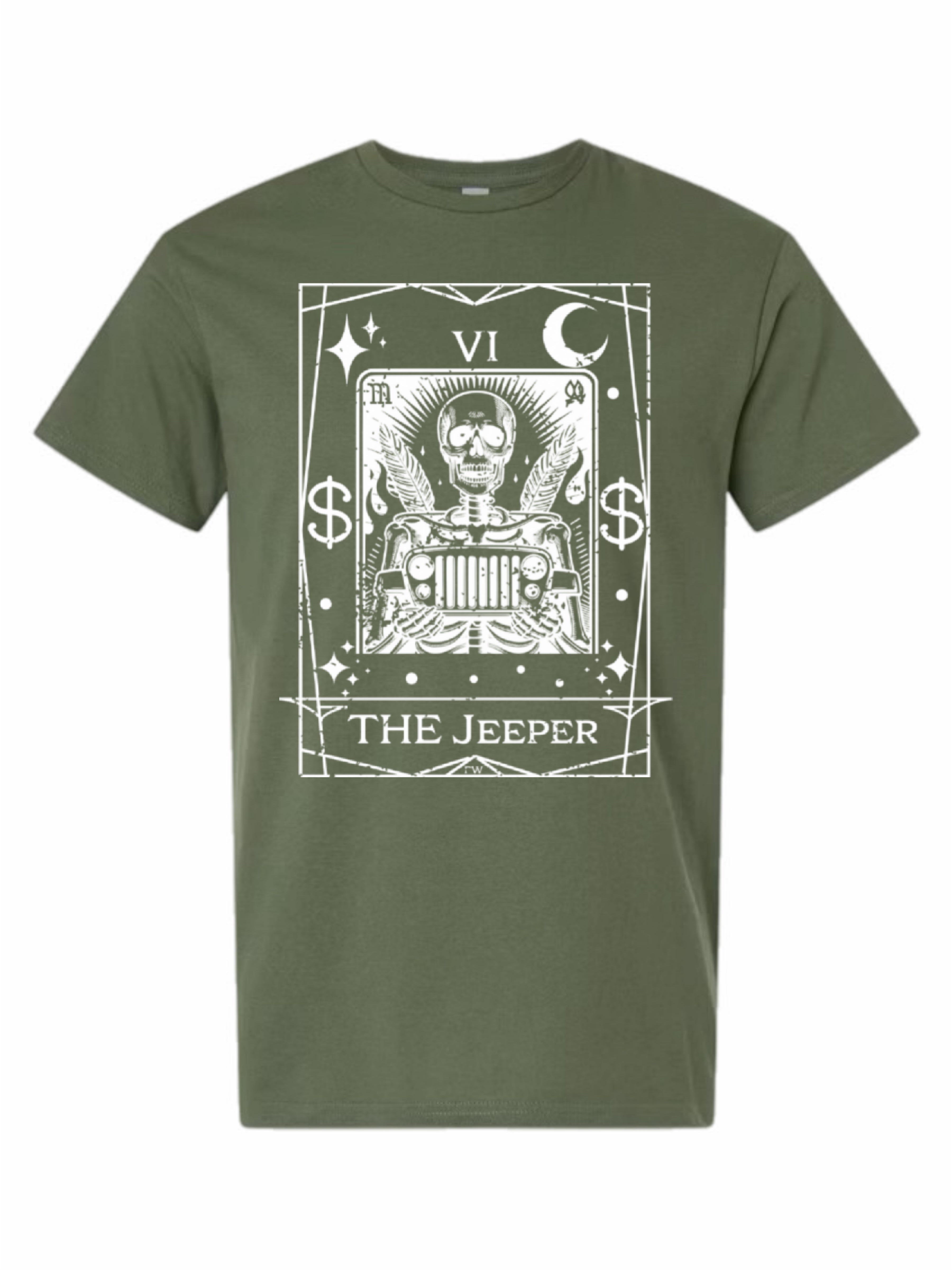 The Jeeper Tarot card shirt