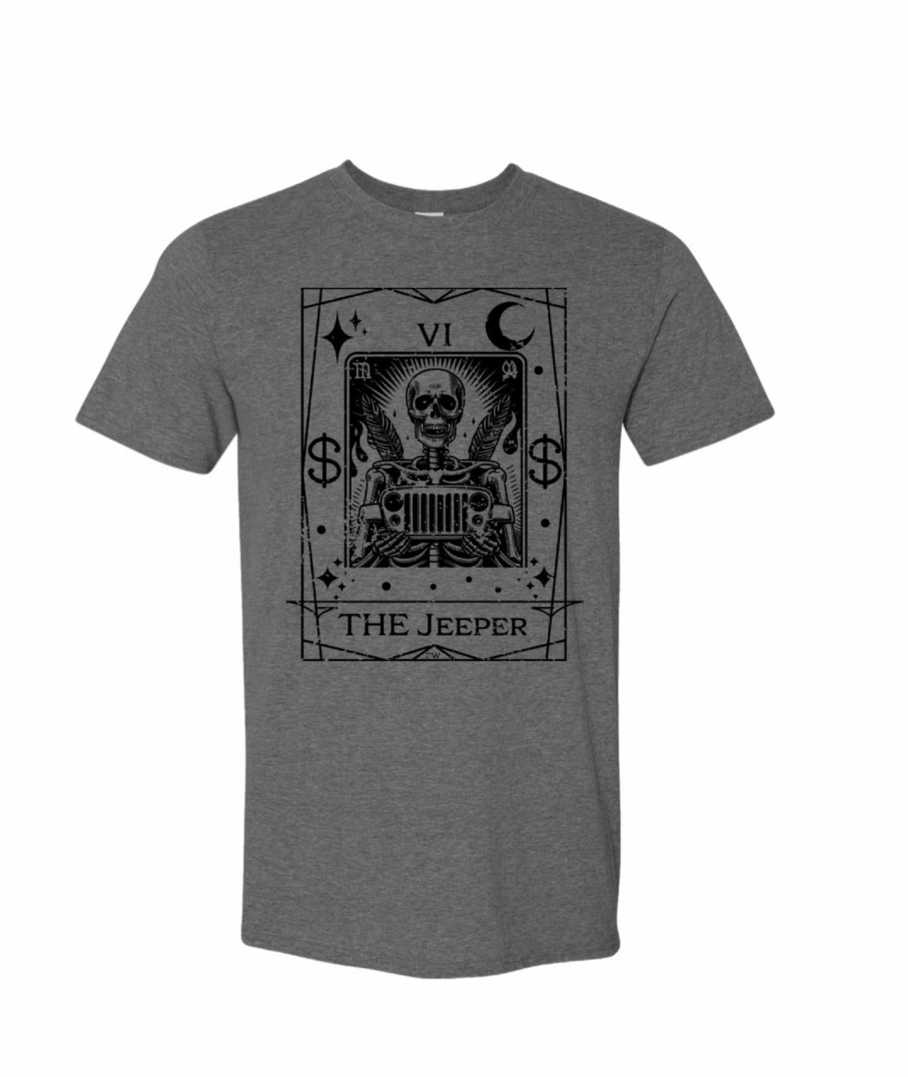 The Jeeper Tarot card shirt