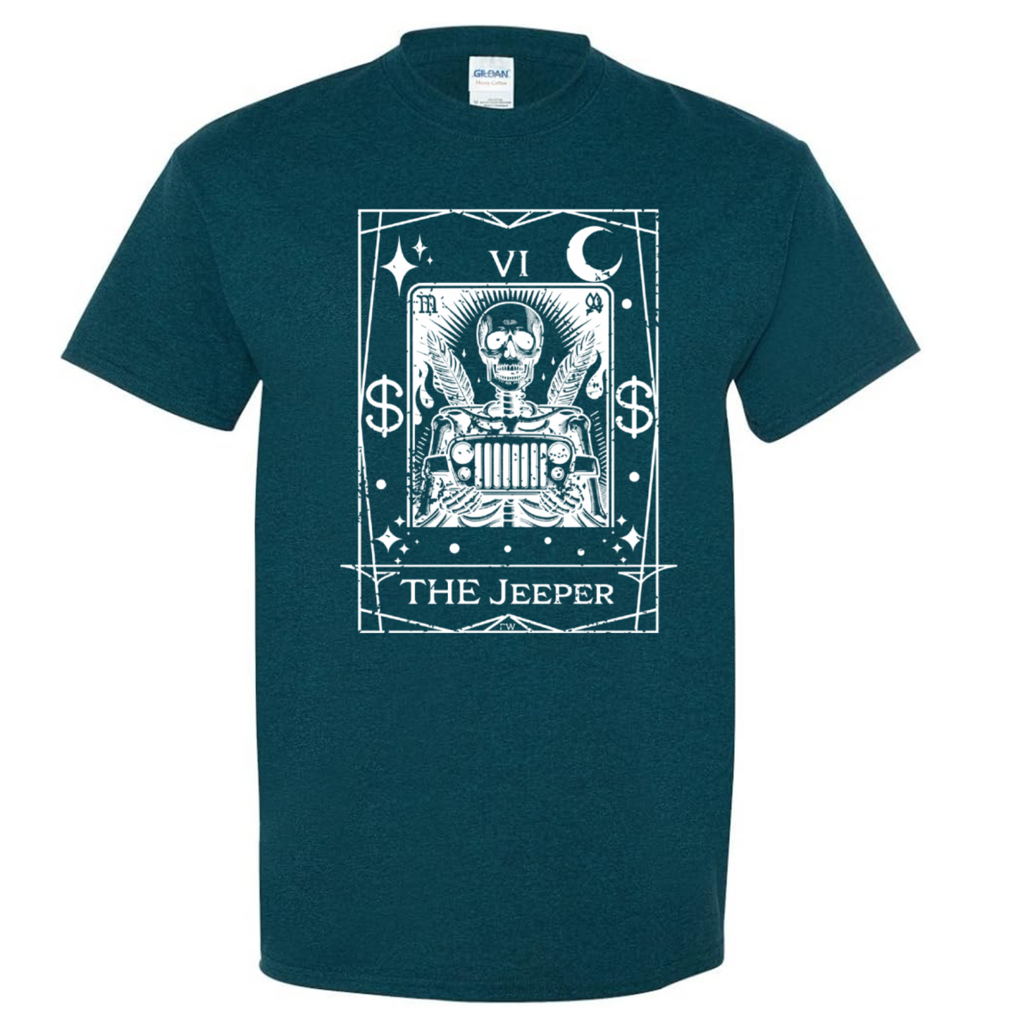 The Jeeper Tarot card shirt