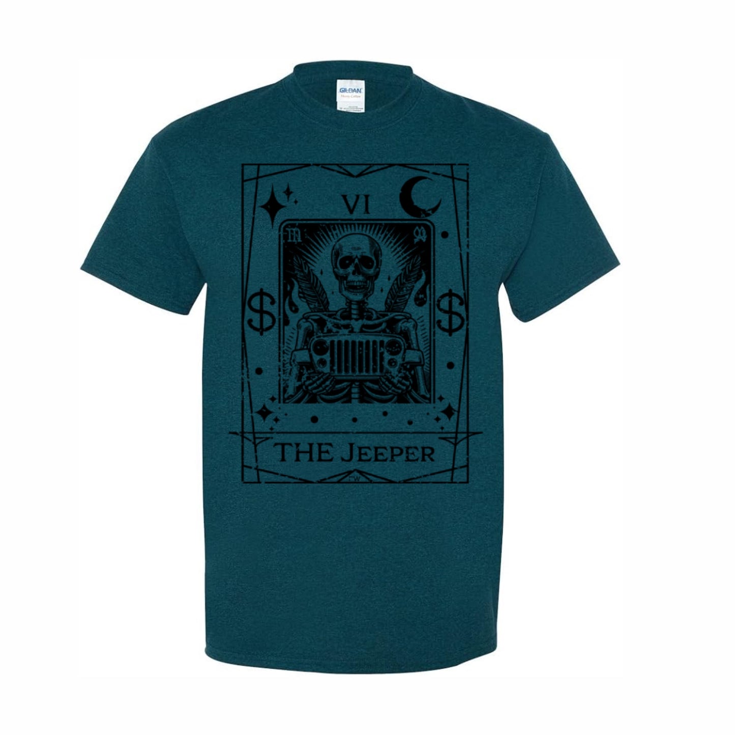 The Jeeper Tarot card shirt