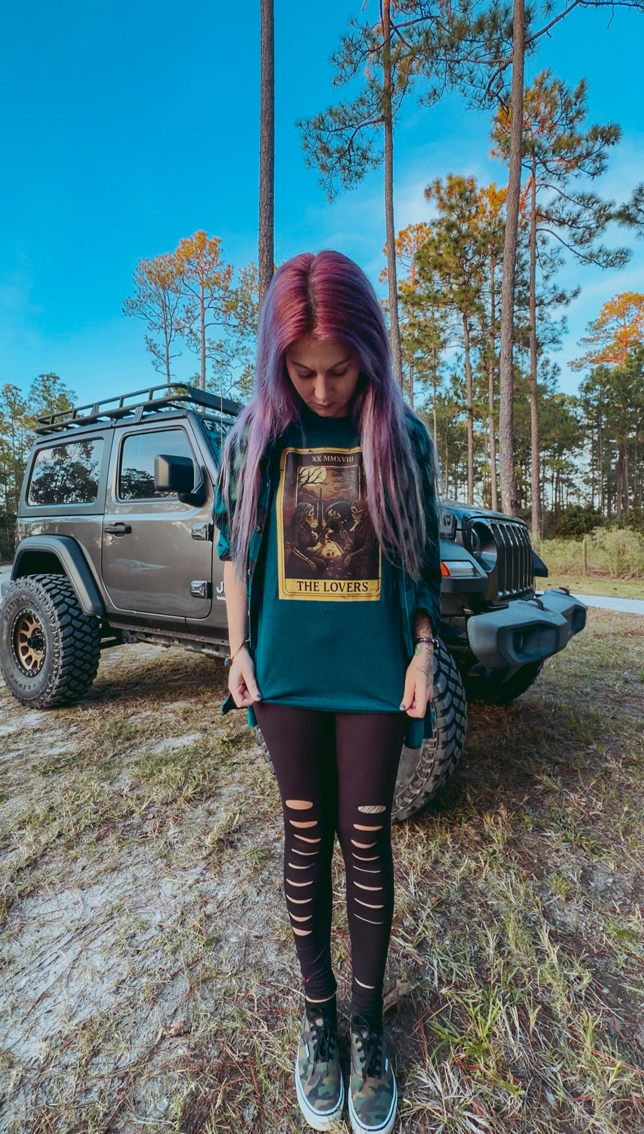 The Lovers Tarot Card Shirt