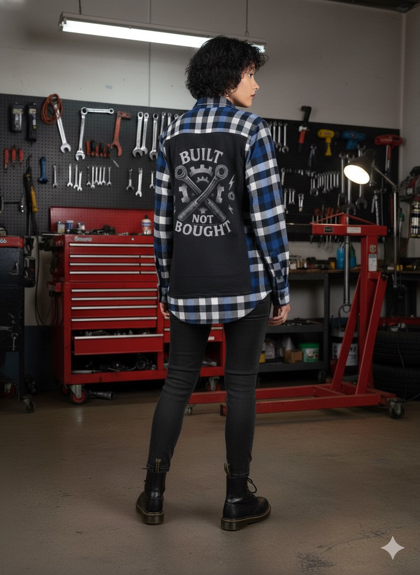 Customize your own Blue Flannel