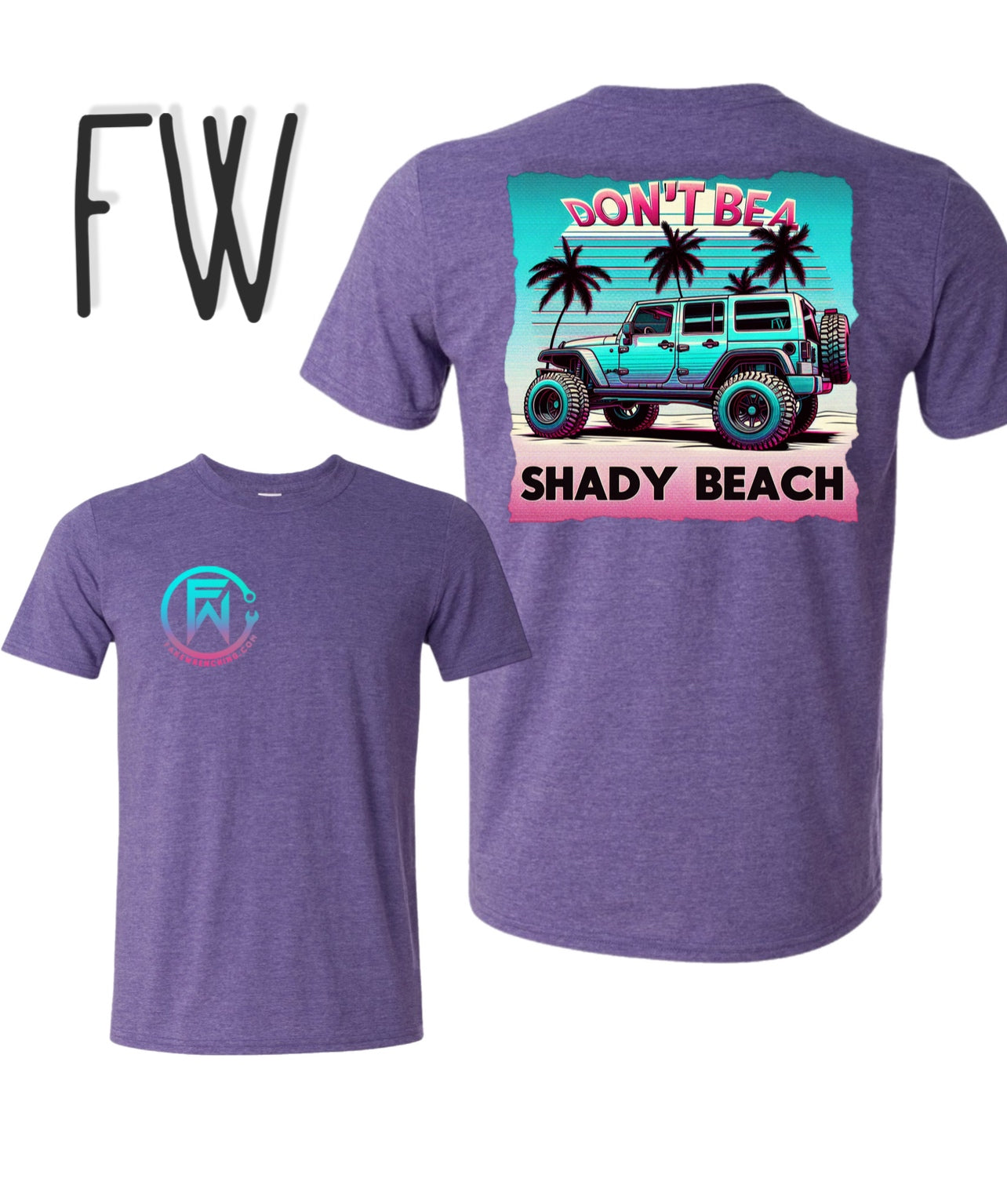 Don’t be a shady beach unisex shirt