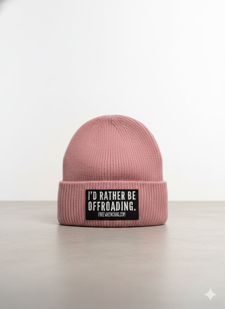 I’d rather be offroading beanie