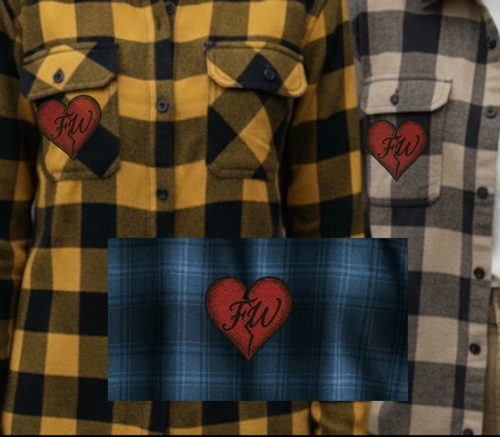 The world is a stage flannel