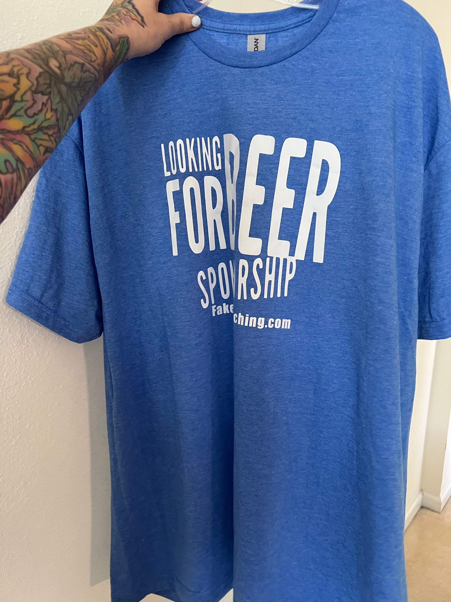 Beer sponsorship unisex shirt