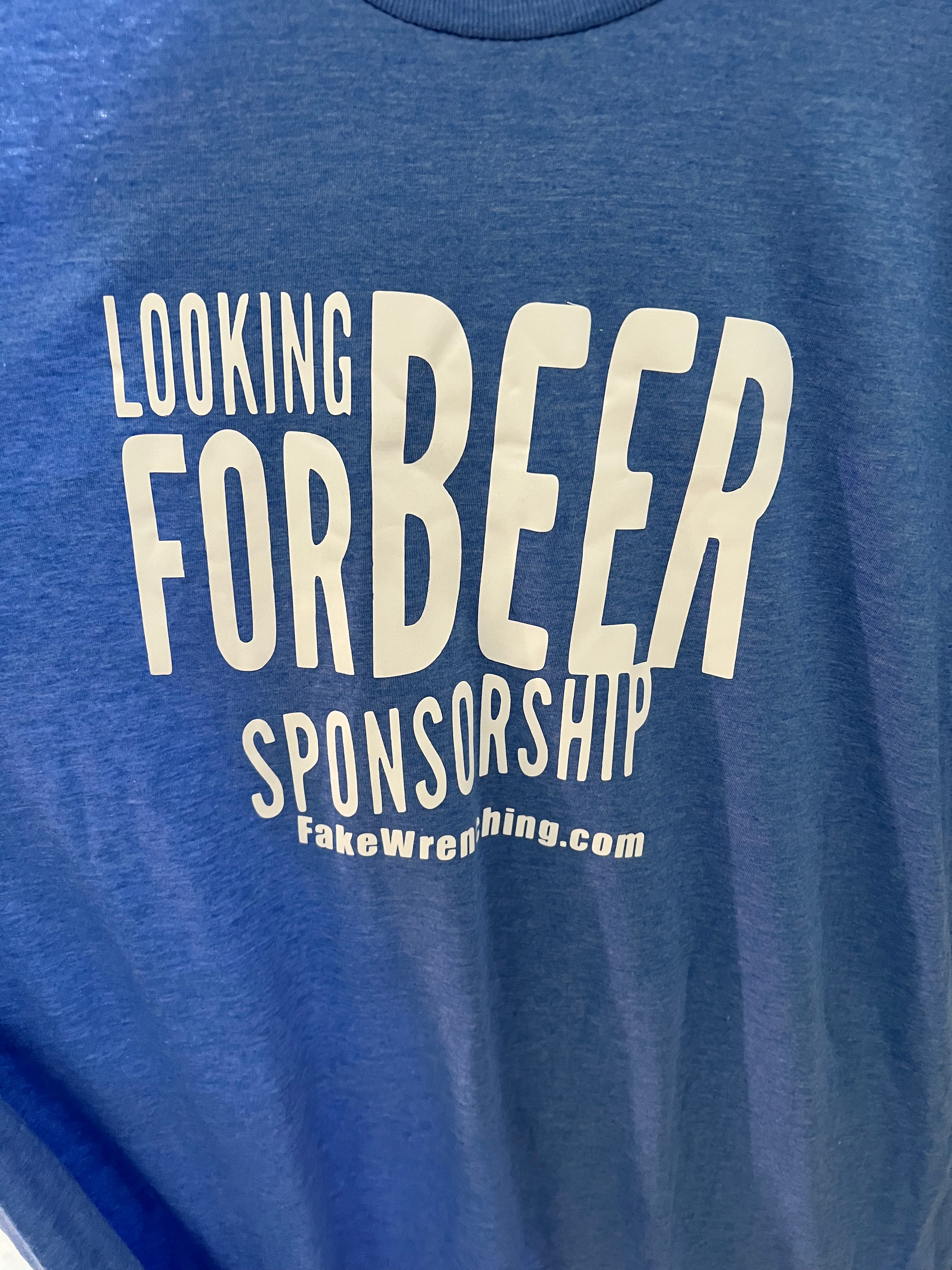 Beer sponsorship unisex shirt