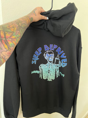 Sleep deprived unisex hoodie