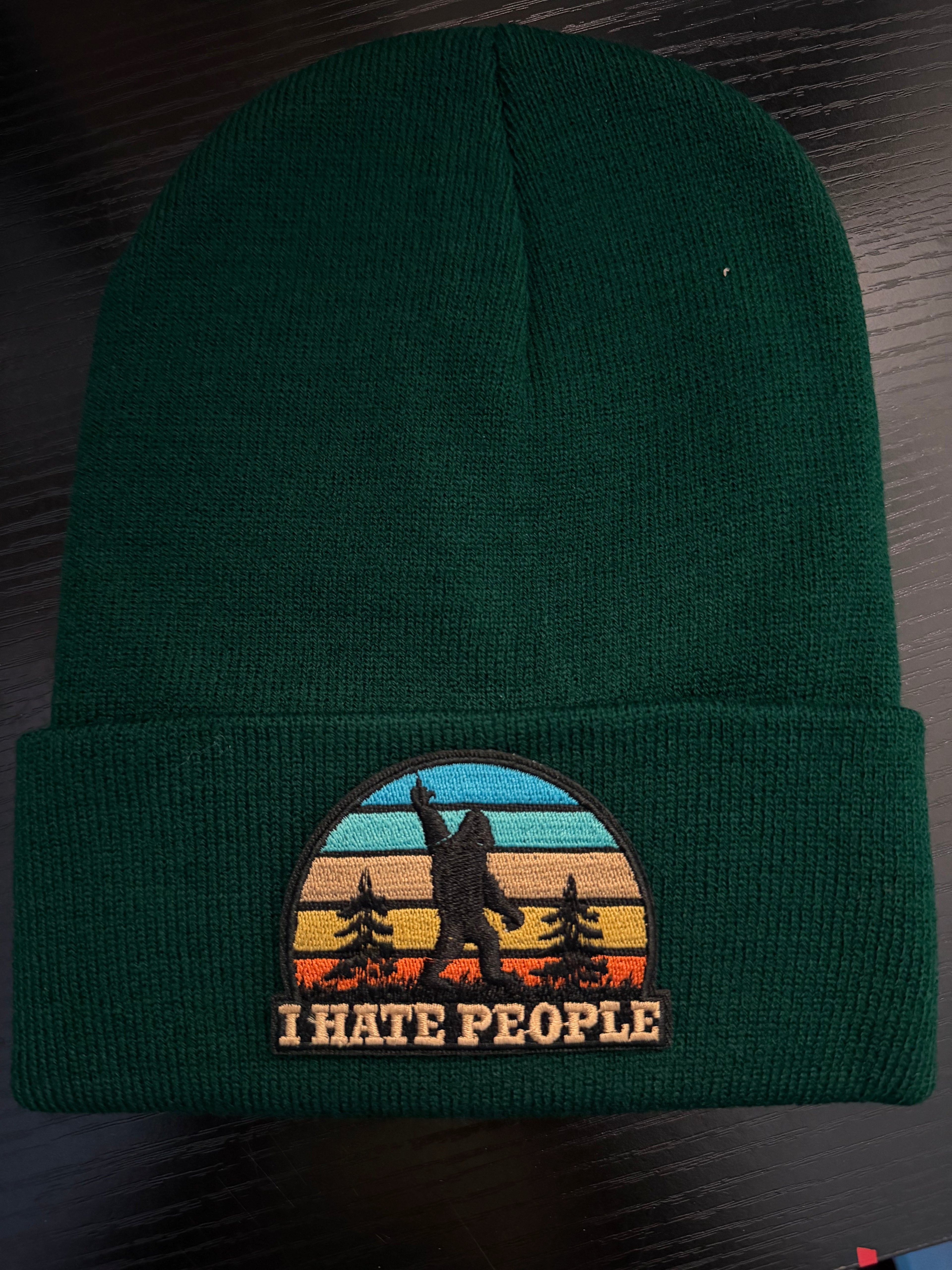 I hate people beanie